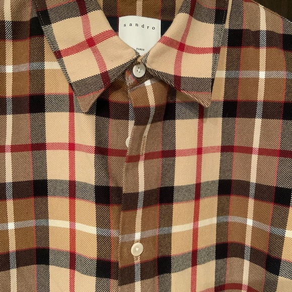 Sandro Men’s  dress shirt size Small - Picture 4 of 5